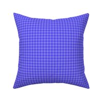 periwinkle gingham, 1/4" squares 