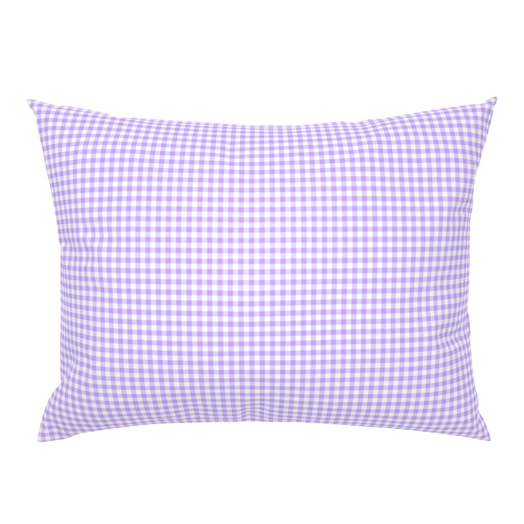 sweet lavender gingham, 1/4" squares 