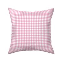 frosting pink gingham, 1/4" squares