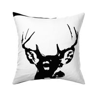 Black Buck // Pillow Covers 