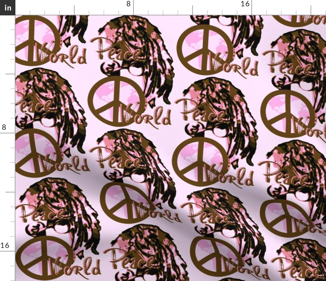 Pink camo  World Peace