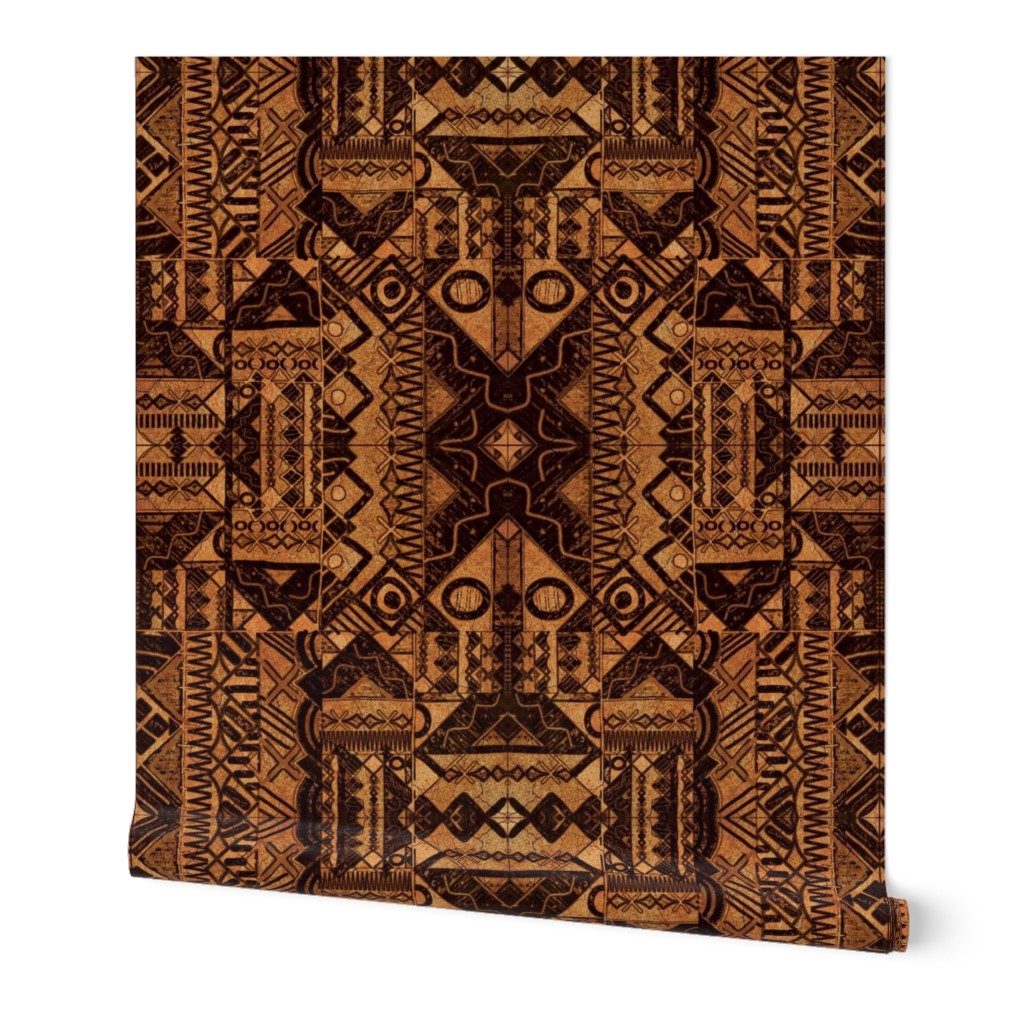 Tribal black and brown 