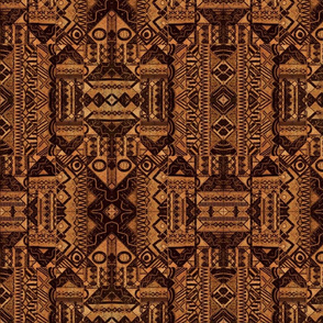 Tribal black and brown 