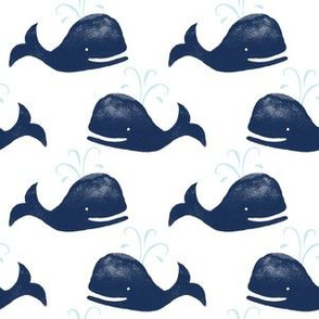 Happy whales
