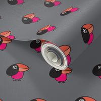 Quirky Tucan birds print