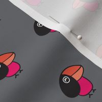 Quirky Tucan birds print