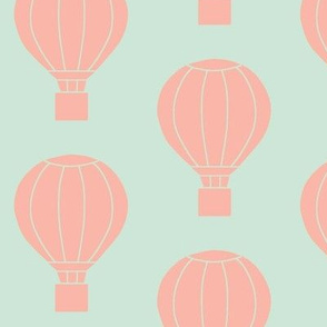 Up and Away Blush and Mint