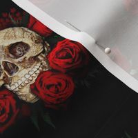 skulls and roses