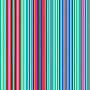 Earth Day Stripes - vertical