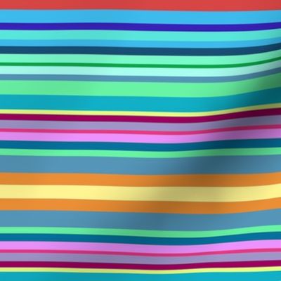 Earth Day Stripes - horizontal