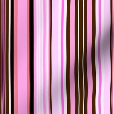 Pink camo  stripe
