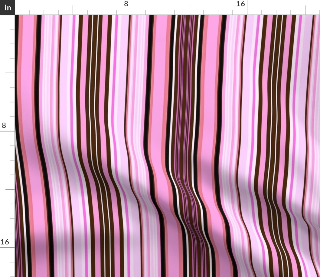 Pink camo  stripe