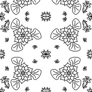 Coloring Book Flowers