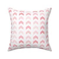 Girly Pink Geometric Split Chevron Pattern