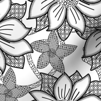 Floral Wallpaper Medium
