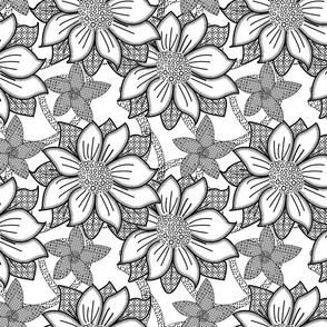 Floral Wallpaper Medium