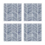 Freeform Arrows Large in indigo