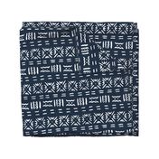 Mudcloth in Navy