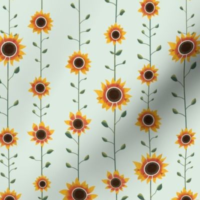 Sunflower Rows - Mini