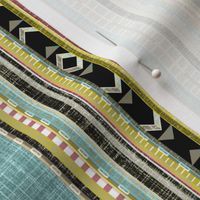 Aztec Linen Stripe 