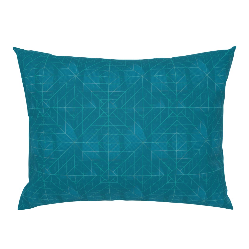 Geometric Teal