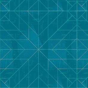 Geometric Teal