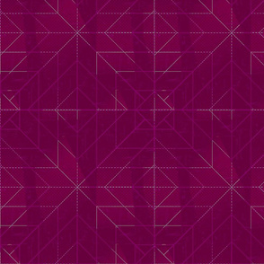 Geometric Magenta