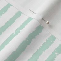 Lullaby Stripes( White/Light Blue-Green)