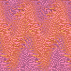 magenta flame swirl