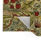 William Morris ~ Strawberry Thief ~ Trianon Cream ~ Linen Luxe