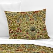 William Morris ~ Strawberry Thief ~ Trianon Cream ~ Linen Luxe