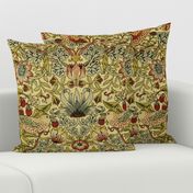 William Morris ~ Strawberry Thief ~ Trianon Cream ~ Linen Luxe