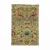 William Morris ~ Strawberry Thief ~ Trianon Cream ~ Linen Luxe