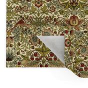 William Morris ~ Strawberry Thief ~ Trianon Cream