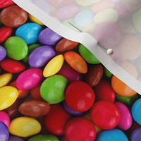 Smarties Chocolate Repeating Pattern Large