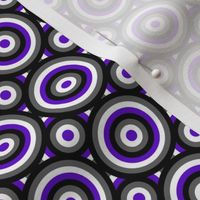 Ace Aware - Bull's Eye Pattern - Layered - Asexual Awareness Colors 2