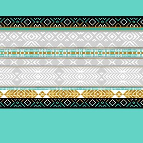 Southwest Faux linen wallpaper stripe