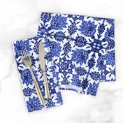 The Lata Tile ~ Blue and White