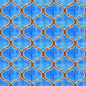 Turkish Tile in Sapphire Blue