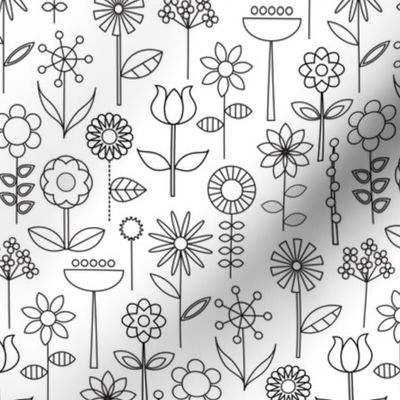 Mod Doodle Blooms
