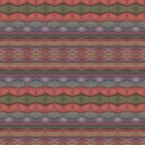 Watercolored Paper Designed Stripes