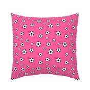 Soccer Ball Pattern Pink