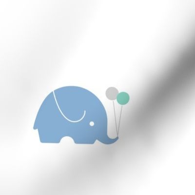 Baby Elephant - Blue 