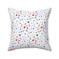 Red White and Blue Stars 