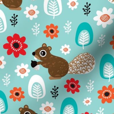 Beaver woodland for kids