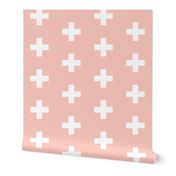 Blush Crosses - Blush Plus Signs