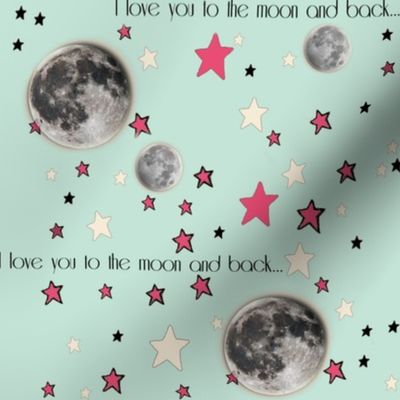 I Love You to the Moon and Back | Paper Moon Collection