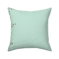 Star Border on Mint Green | Paper Moon Collection