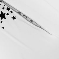  Paper Moon Collection - Black White Star Border