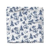 Blue Willow Toile